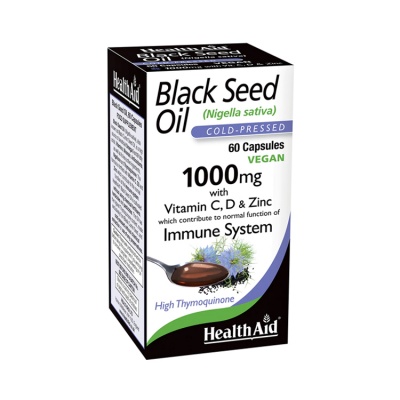 Health Aid Black Seed Oil 60 caps